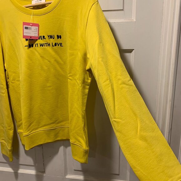 Kate Spade~ NWT!!~ Love Sweatshirt - Picture 7 of 16